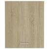 801263 vidaXL Hanging Cabinet Sonoma Oak 50x31x60 cm Chipboard