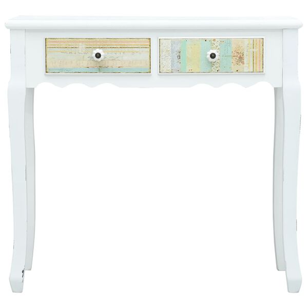 vidaXL Консольний стіл Білий 80x40x74 см Дерево