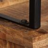 vidaXL Сервант з полицями 65x30x180 см Масив дерева манго