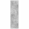 800643 vidaXL Wardrobe Concrete Grey 80x52x180 cm Chipboard