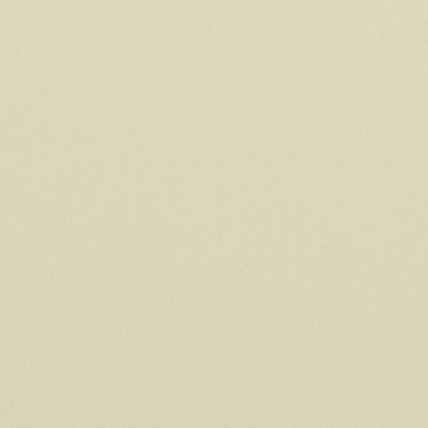 vidaXL Балконна Ширма Кремовий 90x500 см Тканина Оксфорд