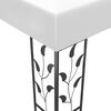 vidaXL Альтанка Білий 3x3 м 180 г/м²