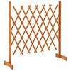 vidaXL Садова Трельяжна Огорожа Помаранчевий 120х90 см Масив Ялини