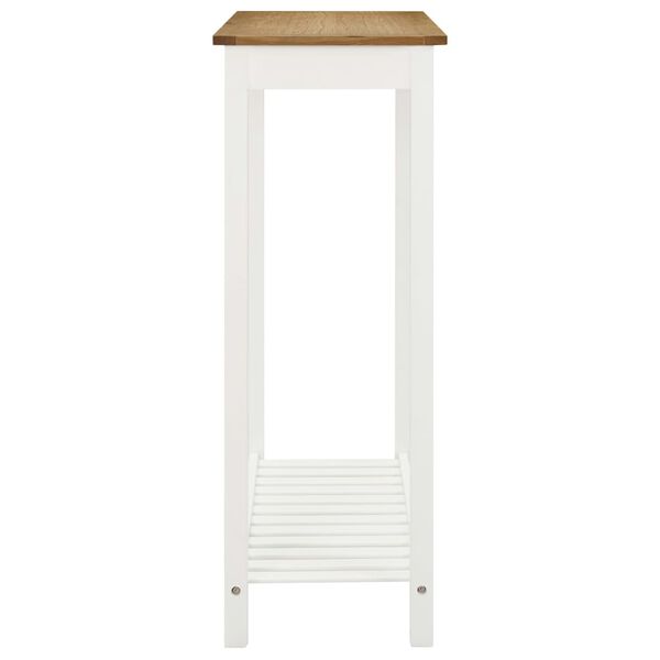 vidaXL Барний стіл 100x40x110 см Масив дуба