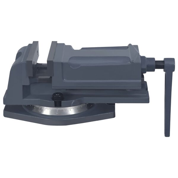 vidaXL Обертальні Лещата 125 мм Чавун