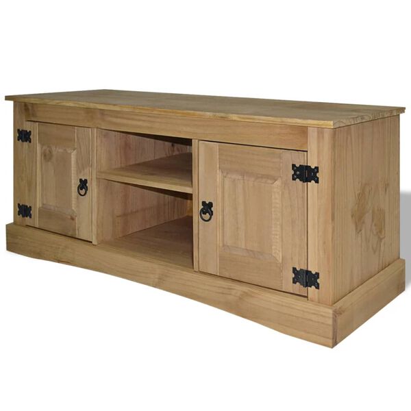 243740 vidaXL TV Cabinet Mexican Pine Corona Range 120x40x52 cm