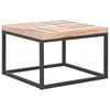 vidaXL Журнальний Столик 50x50x33,5 см Масив Дерева