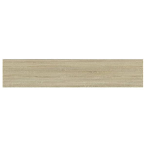 vidaXL Книжкові Полиці 4 шт Дуб Сонома 100x20x1,5 см ДСП