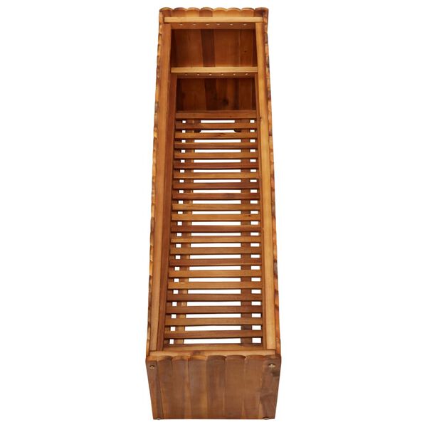 vidaXL Садова Піднесена Клумба 100x30x50 см Масив Акації