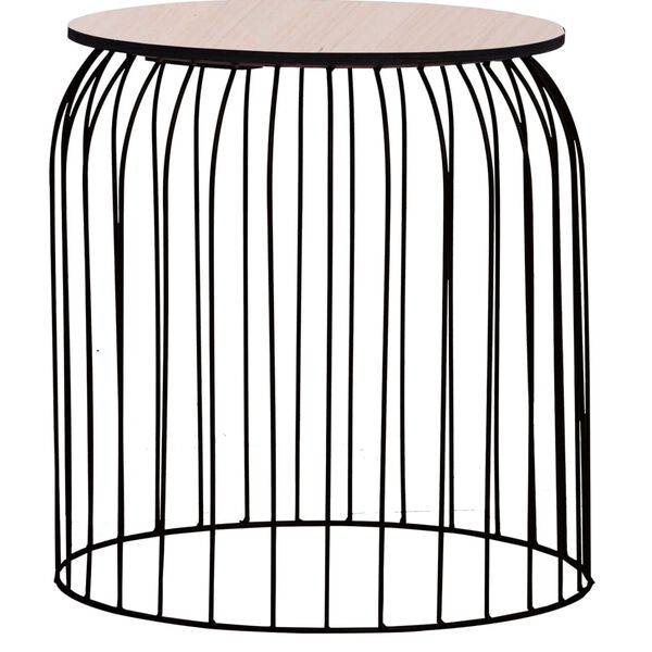 vidaXL Журнальні столики 3 шт Чорний