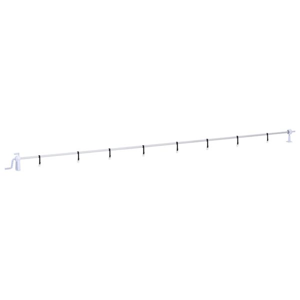 vidaXL Ролета для Накриття Басейну з Пластиковим Корпусом