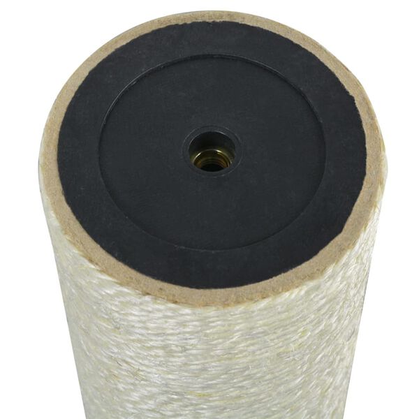 170569 vidaXL Cat Scratching Post 8x55 cm 8 mm Beige