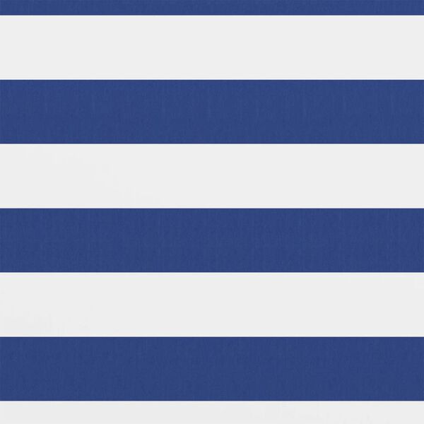 vidaXL Балконна Ширма Білий і Синій 90x300 см Тканина Оксфорд