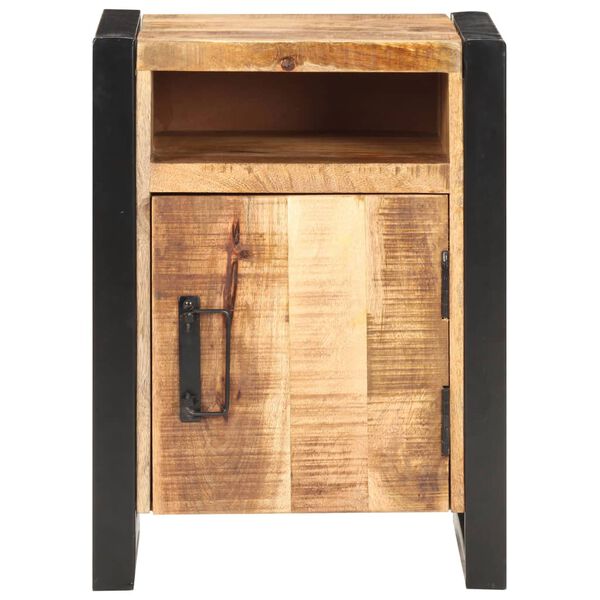 321567 vidaXL Bedside Cabinet 40x35x55 cm Solid Mango Wood
