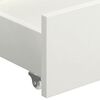 321986 vidaXL Bed Drawers 2 pcs White Solid Pine Wood