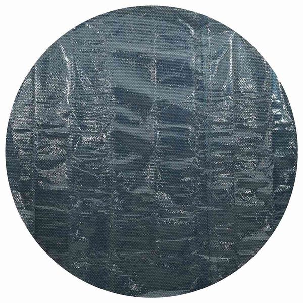 vidaXL Сонячна плівка для басейну плаваюча Чорний/Синій 356 см ПЕ