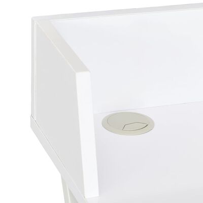 20275 vidaXL Desk White 80x50x84 cm