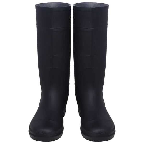 vidaXL Гумові чоботи Чорний Розмір 40