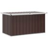 vidaXL Садовий Ящик для Зберігання Коричневий 129x67x65 см