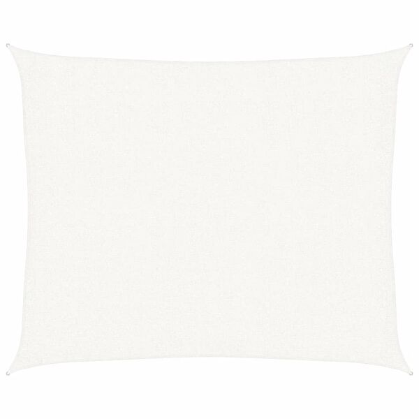 vidaXL Сонцезахисний Навіс Білий 2,5x3 м ПВЩ 160 г/м²