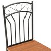281398 vidaXL Dining Chairs 4 pcs Brown MDF