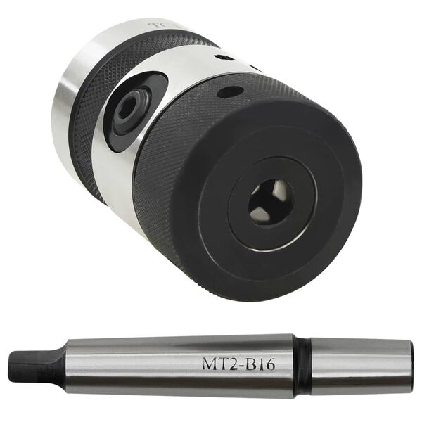 vidaXL Різьбонарізний Патрон B16 з Хвостовиком MT2 для Різьби M2-M13