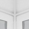 48521 vidaXL Party Tent with 4 Mesh Sidewalls 2,5x2,5 m White