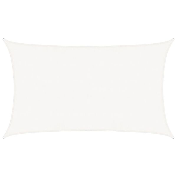 vidaXL Сонцезахисний Навіс Білий 5x8 м ПВЩ 160 г/м&sup2;