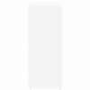 800711 vidaXL Sideboard White 60x30x75 cm Chipboard