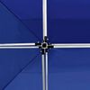 vidaXL Розкладний Святковий Намет з Боковинами Синій 4,5х3м Алюміній