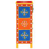 vidaXL Сервант з Ручним Розписом 60x30x75 см Масив Дерева Манго