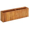 vidaXL Садова Піднесена Клумба 150x30x50 см Масив Акації