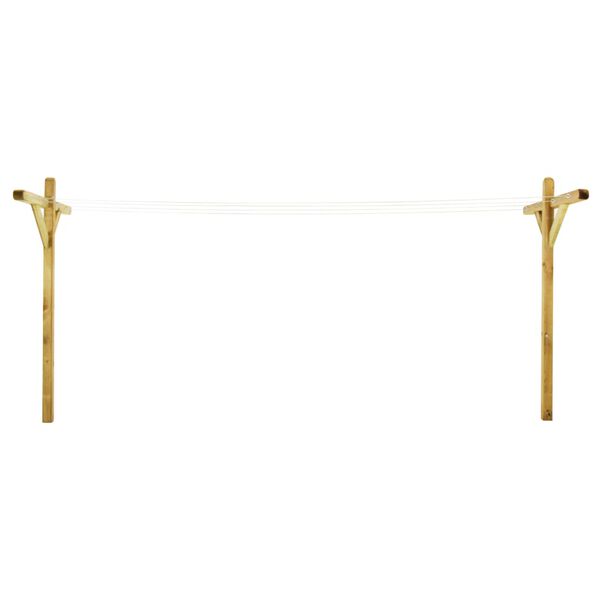 vidaXL Стійки для сушарки 2 шт 120х170 см Просочена сосна