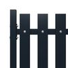 146471 vidaXL Fence Panel Anthracite 174,5x100 cm Powder-coated Steel