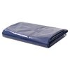 vidaXL Tarpaulin Синій 650 г/м&sup2; 6x8 м