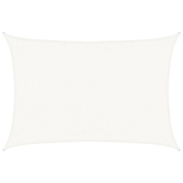 vidaXL Сонцезахисний Навіс Білий 3,5x5 м ПВЩ 160 г/м²