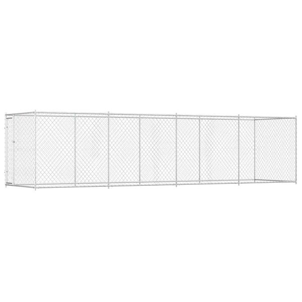 vidaXL Вуличний Вольєр для Собак 760x192x185 см