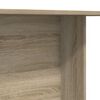 800246 vidaXL Dining Table Sonoma Oak 110x60x75 cm Chipboard