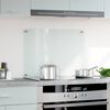 vidaXL Кухонний Фартух Прозорий 70x50 см Загартоване Скло