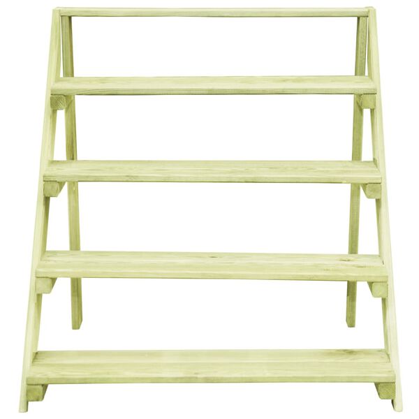 vidaXL Підставка під Вазони 80x80x80 см Просочена Соснова Деревина