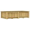 vidaXL Піднесена Клумба 196x100x50 см Просочена Соснова Деревина