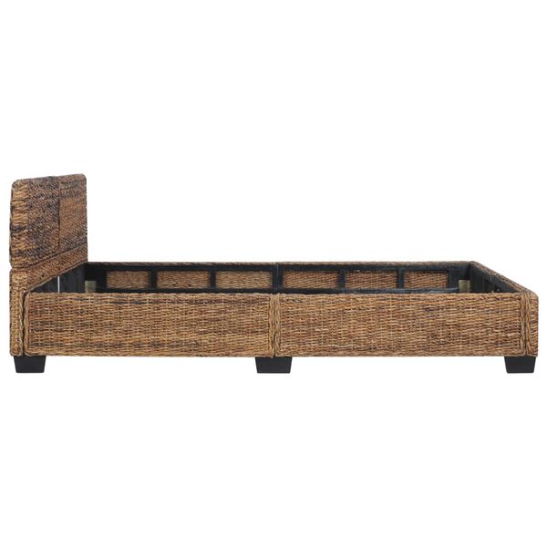 vidaXL Каркас ліжка 140x200 см Натуральний ротанг