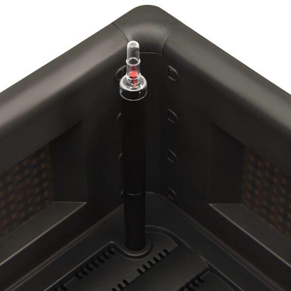 vidaXL Садова Піднесена Клумба з Системою Самополиву 43x43x33 см