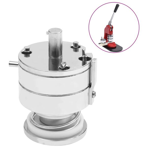 vidaXL Прес-Форма для Лиття Ґудзиків 37 мм