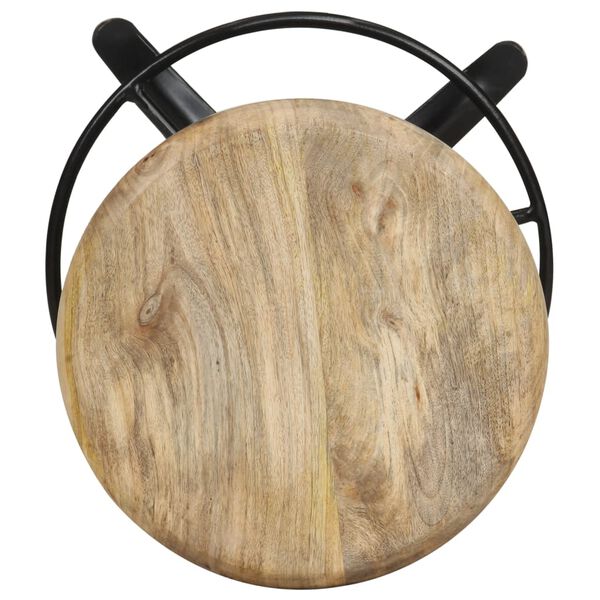 vidaXL Барні Стільці 2 шт 76 см Масив Дерева Манго