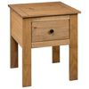 282691 vidaXL Bedside Cabinet 46x40x57 cm Pine Panama Range