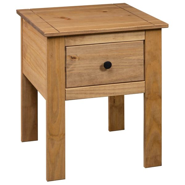 282691 vidaXL Bedside Cabinet 46x40x57 cm Pine Panama Range
