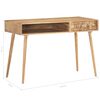 287438 vidaXL Writing Desk 115x50x76 cm Solid Acacia Wood