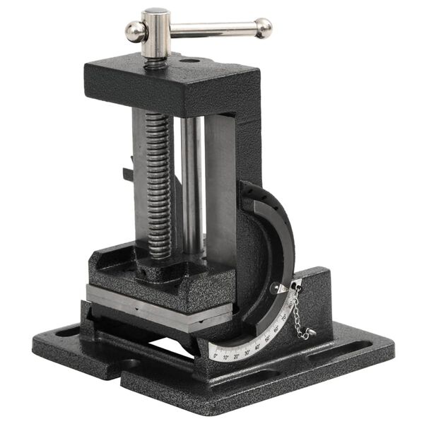 vidaXL Ручний Свердлильний Станок з Регулюванням Нахилу Лещата 110 мм