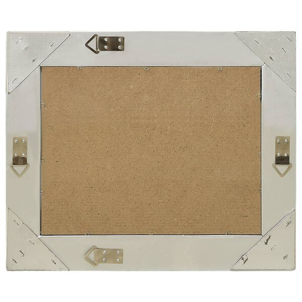 vidaXL Настінне Дзеркало в Cтилі Бароко Сріблястий 50x40 см